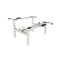Electric Height Adjustable Back to Back Table 4 Motor