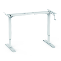 Wind-up Height Adjustable Desk